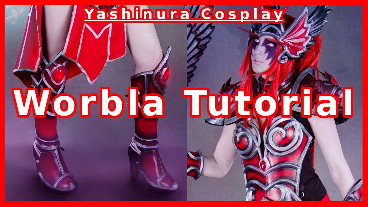 Cosplay Tutorial: Worbla / Schuhrüstung