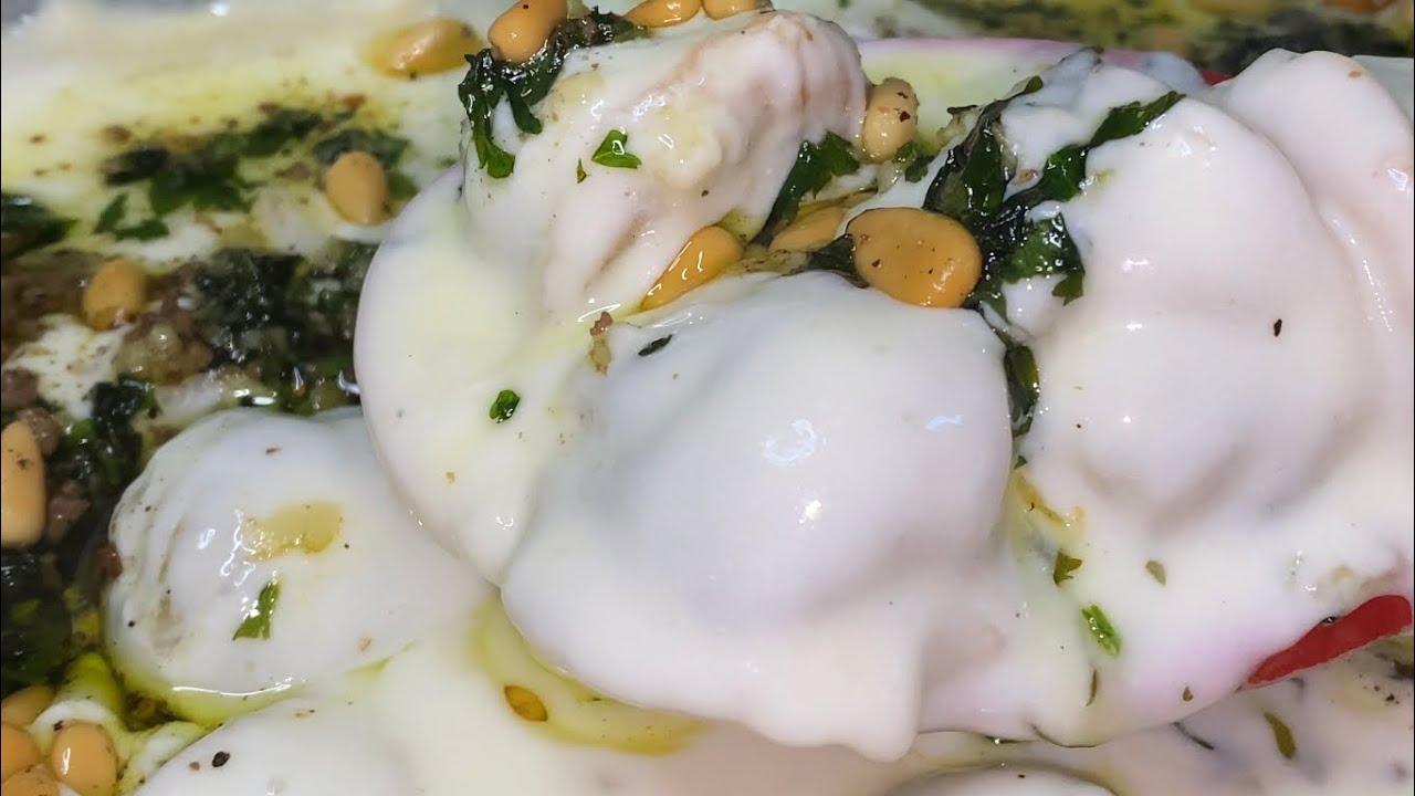 Dough Stuffed with Meat 😋 _ 2021_ 👌 الشيشبرك وأسرار اللبن الكريمي