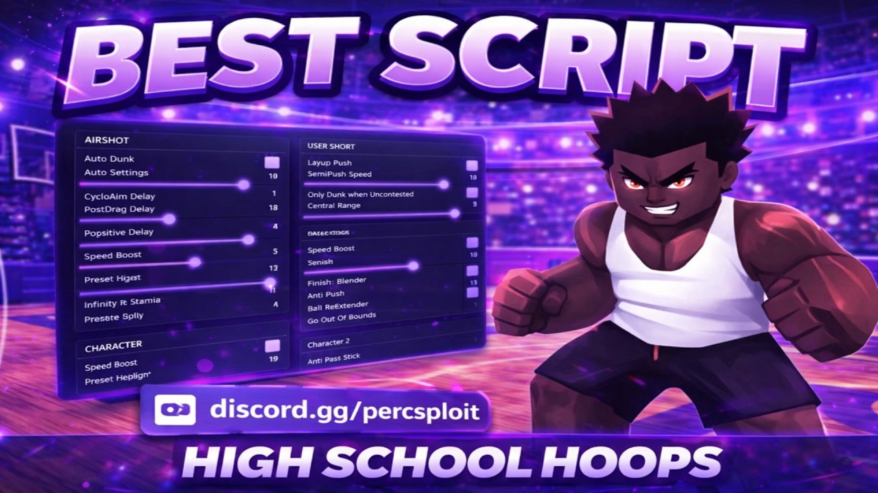 This OP High School Hoops Script Had Me UNSTOPPABLE in 1s!