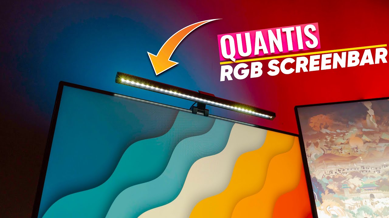 Don't Buy BENQ ScreenBar - Get This Quantis RGB Monitor Light Bar Instead
