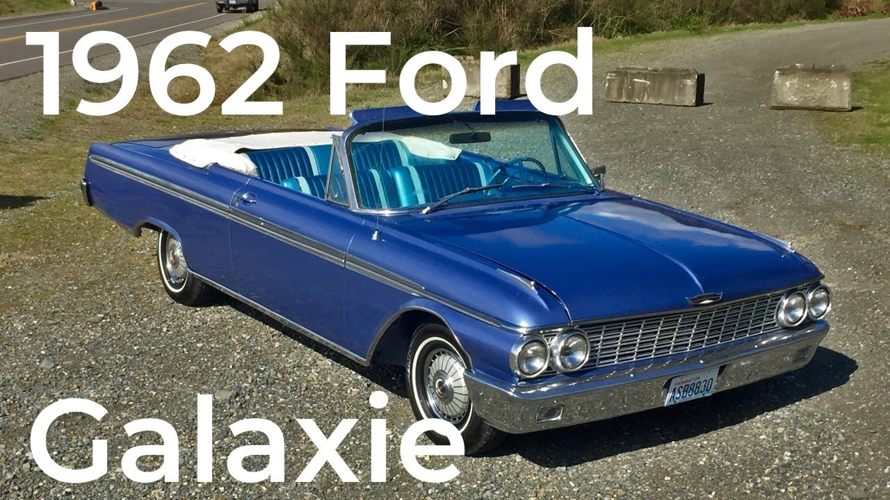 1962 Ford Galaxie 500 Sunliner Convertible