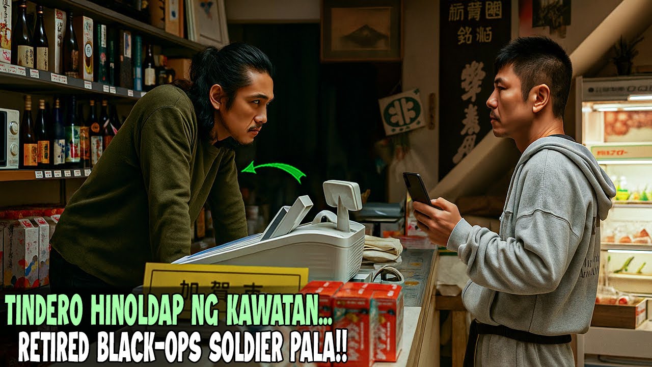 Hinoldap Ng Dalawang Kawatan Ang Isang Tindero, Yun Pala Ay Isa Siyang Retiradong Black Ops Soldier