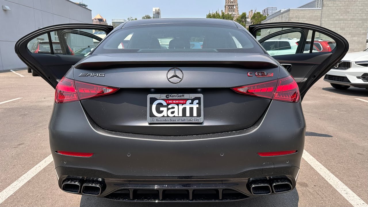 2024 AMG C63 S E-Performance Sedan — Legendary V8 is gone! 