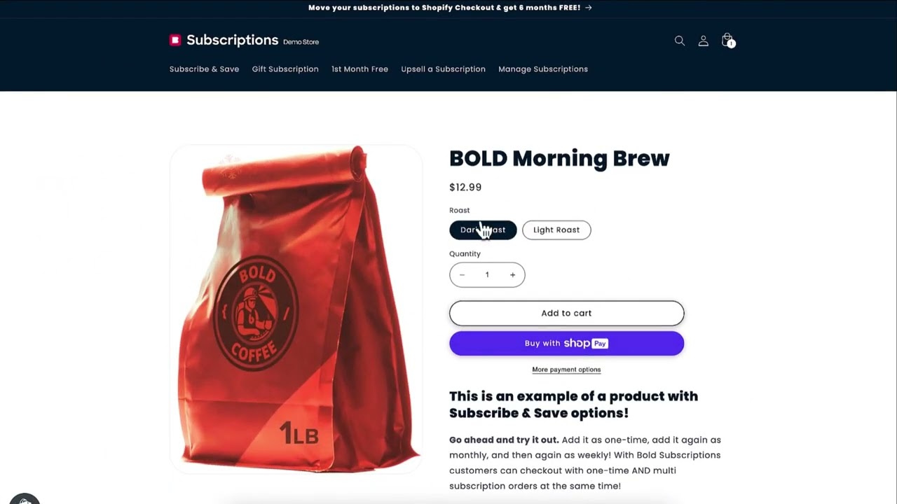 Pre-paid Subscriptions on Shopify with Bold Subscriptions - Walkthrough