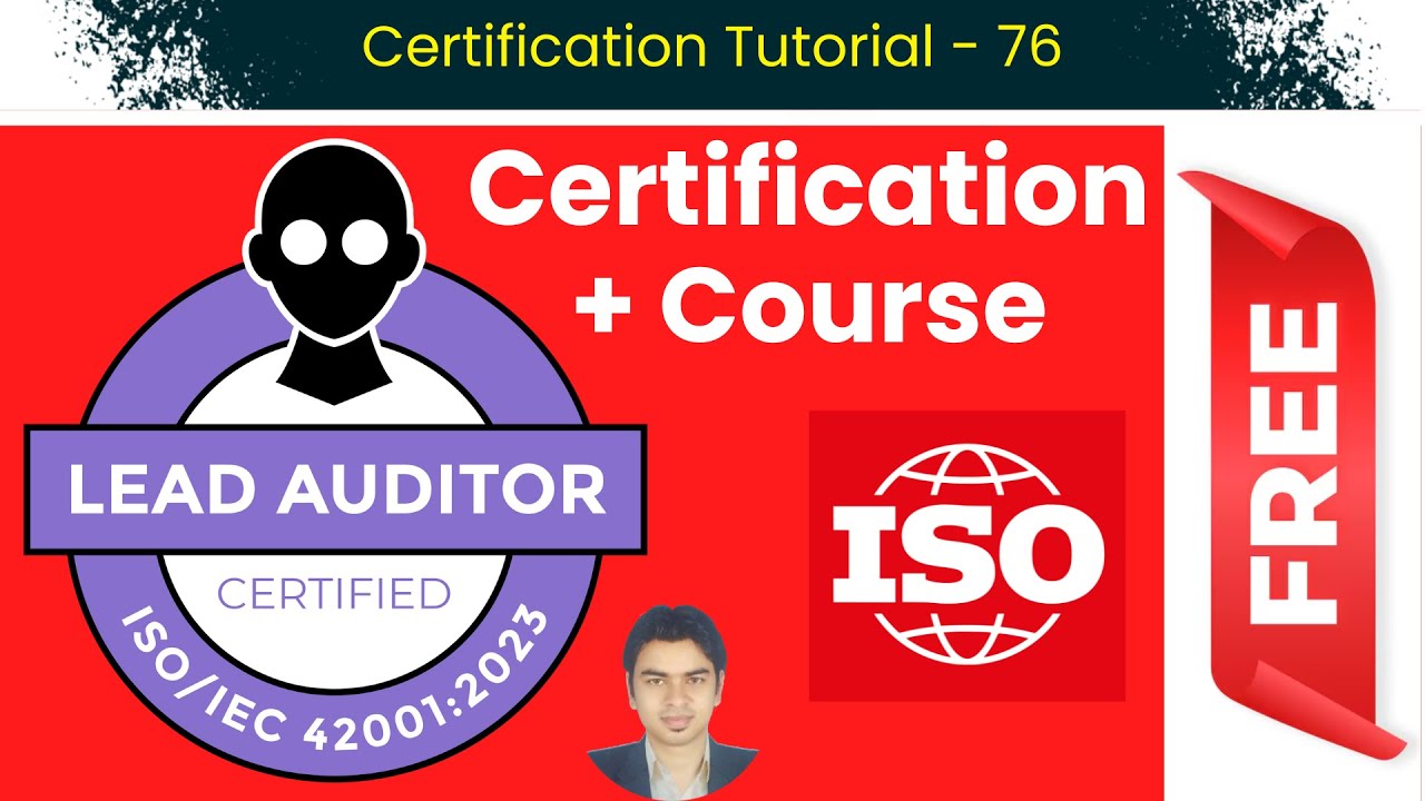 BEZPŁATNY certyfikat audytora wiodącego ISO/IEC 42001:2023 + kurs ISO 42001 🔐 #iso42001 #leadaudi...