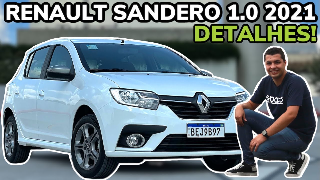 RENAULT SANDERO 2021 GT LINE EM DETALHES - Falando de Carro
