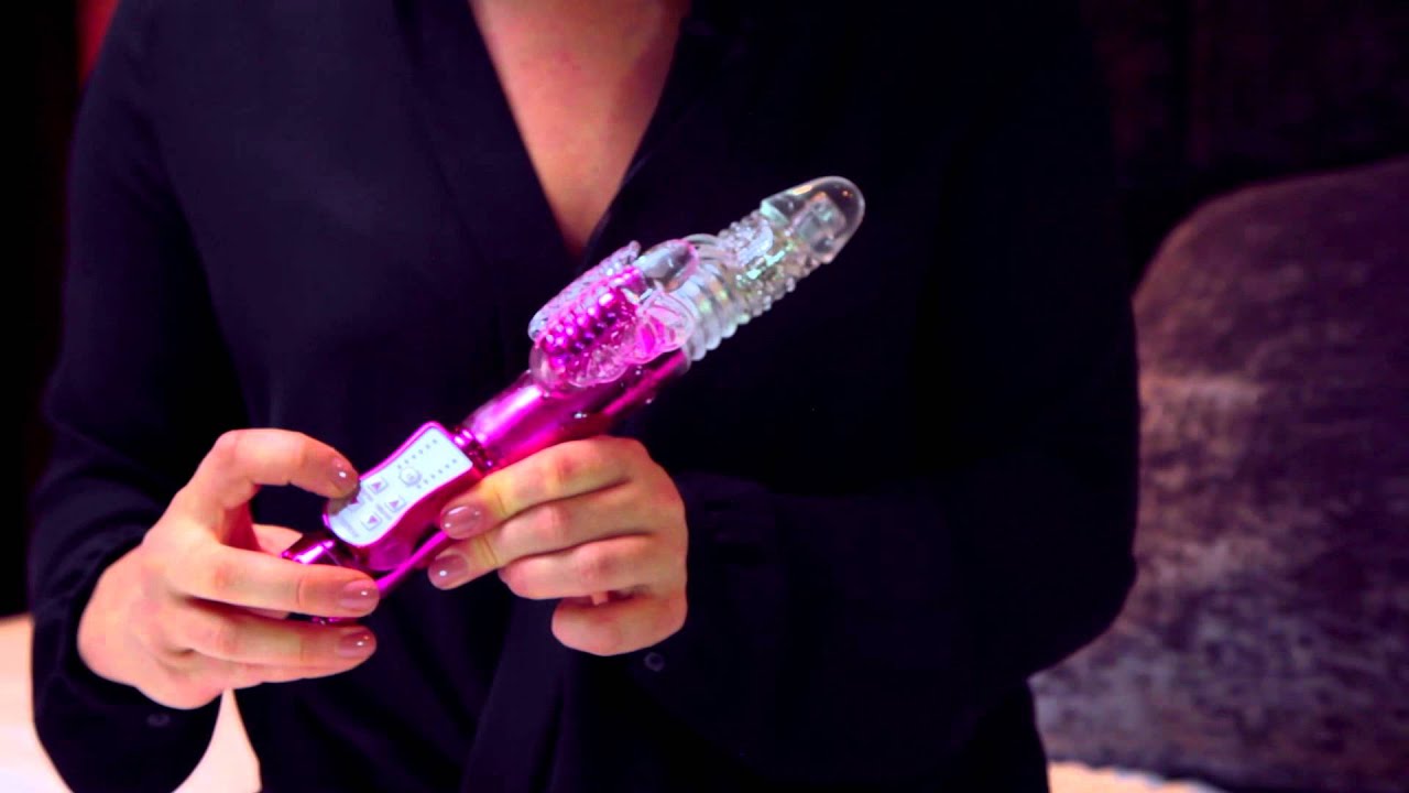 Royal Pink Thrusting Butterfly Vibrator