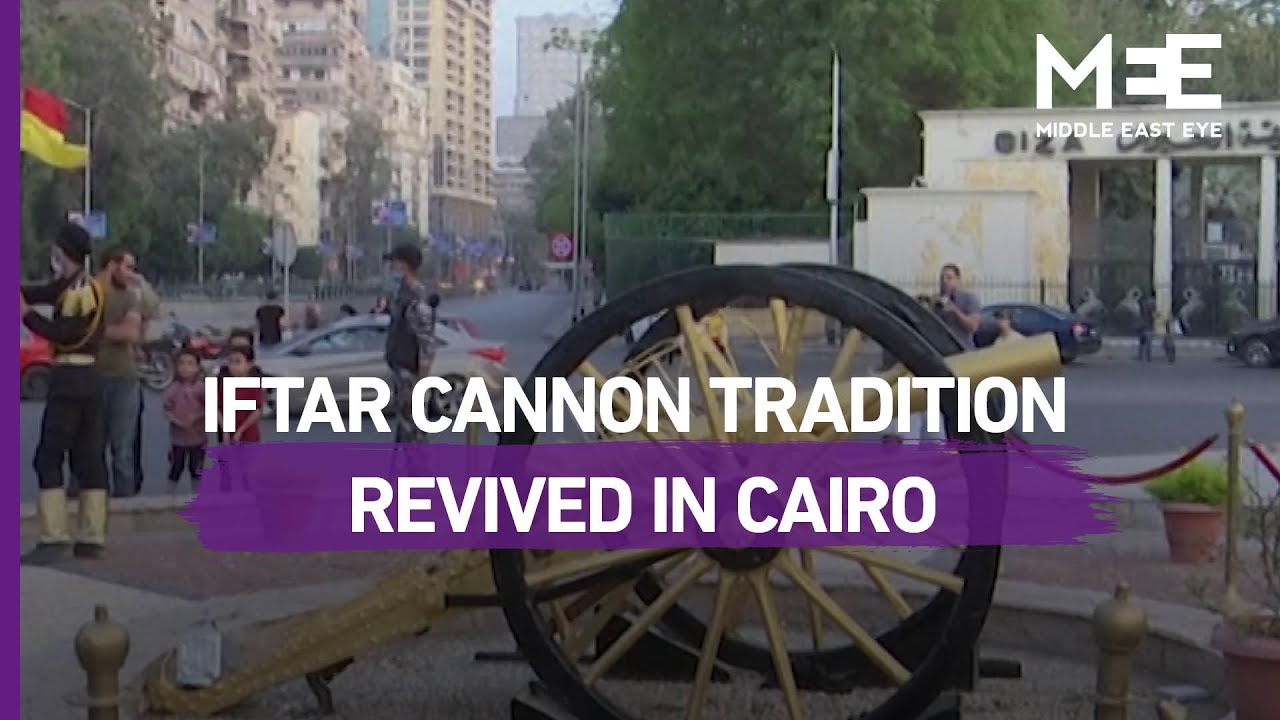 Cairo brings back Iftar cannon tradition in Ramadan