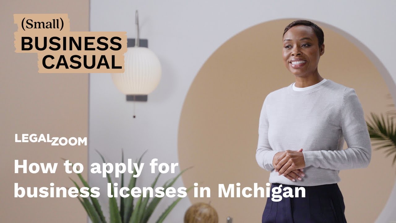 How to apply for business licenses in Michigan