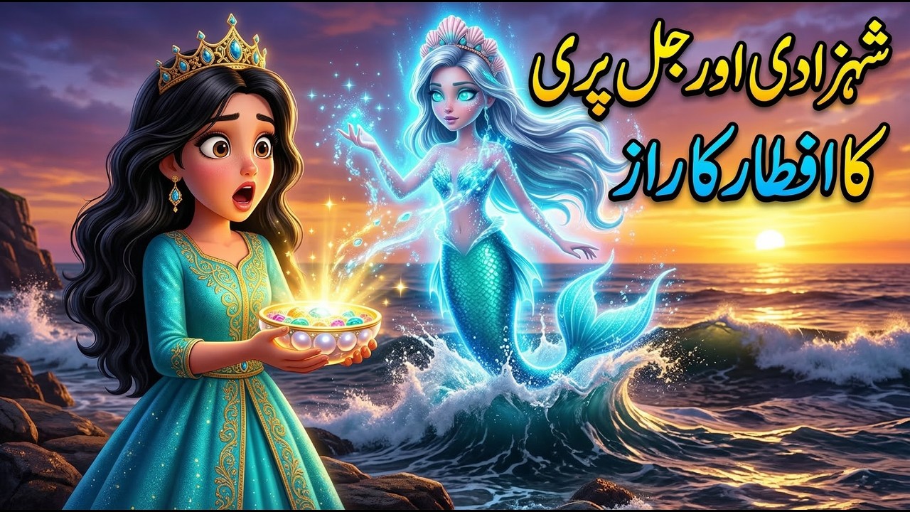 Shehzadi Aur Jal Pari Ka Iftar Ka Raaz | Fairy Story for Kids | Moral Story in Hindi