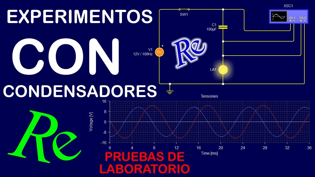 Experimentos con Condensadores