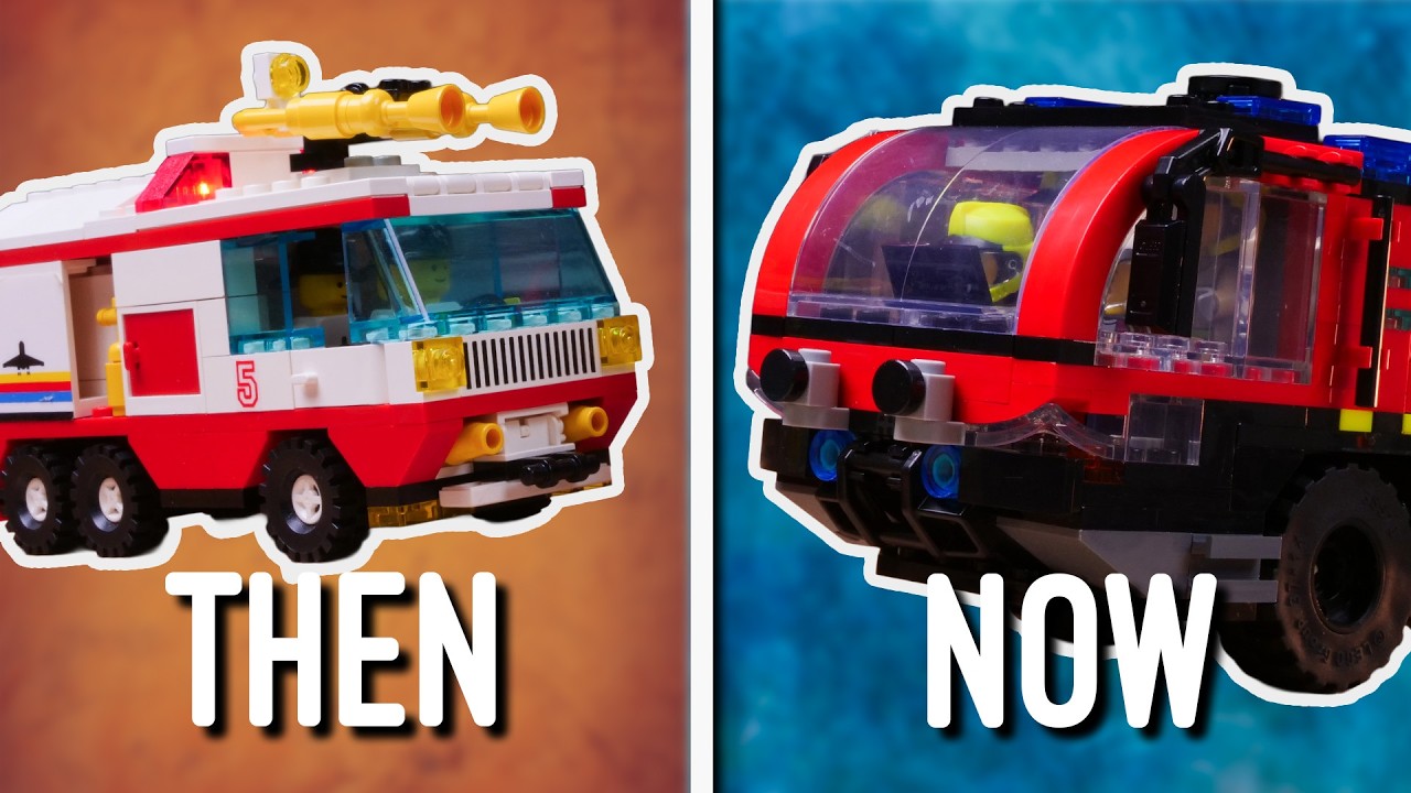 What's up with these LEGO fire trucks?