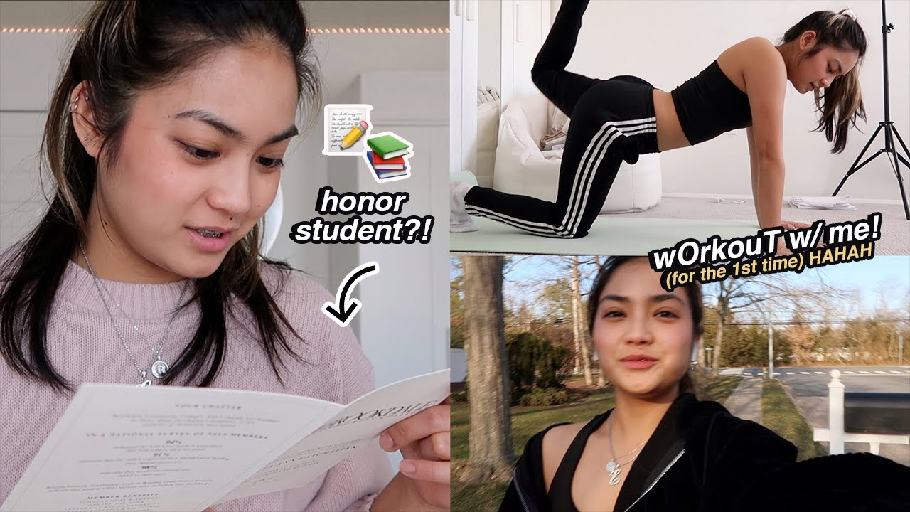 JEOrnal📀 attempting to WORKOUT 🥵+ straight A's in school! 📝💯