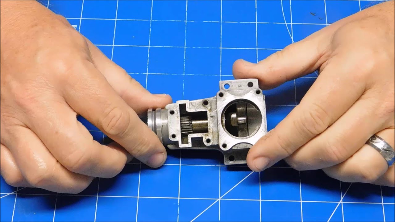 How to: Saito Engine Bearing Removal