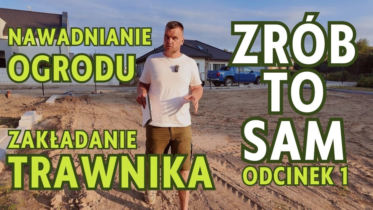 Zbuduj sam nawadnianie swojego ogrodu z Dawidem Ogrodnikiem. Pokażę Ci wszystko krok po kroku.