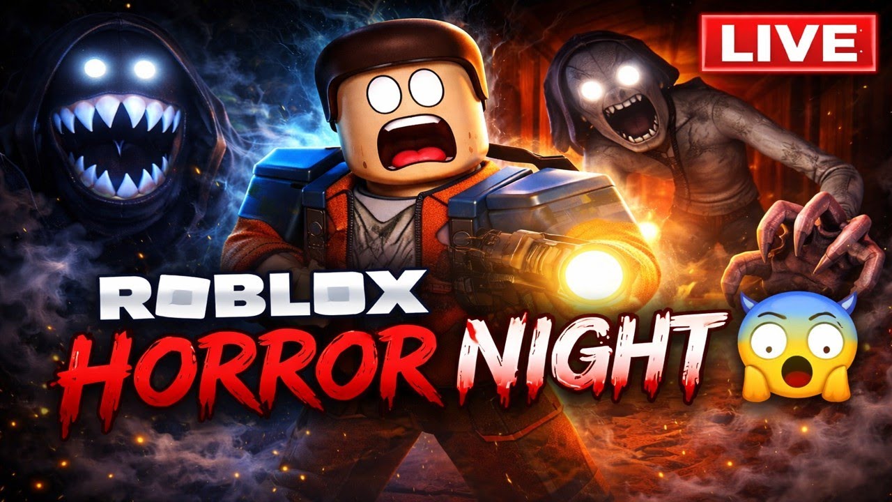 Roblox Chaos Night 😈 | Playing Random Roblox Games LIVE