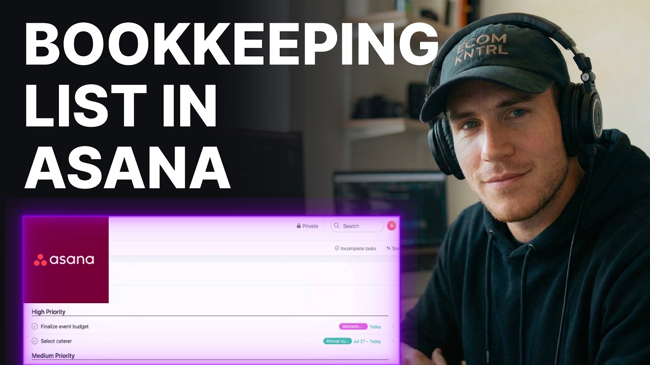 How to Build a Simple Bookkeeping Task List Using Asana [2026] | Step-by-Step