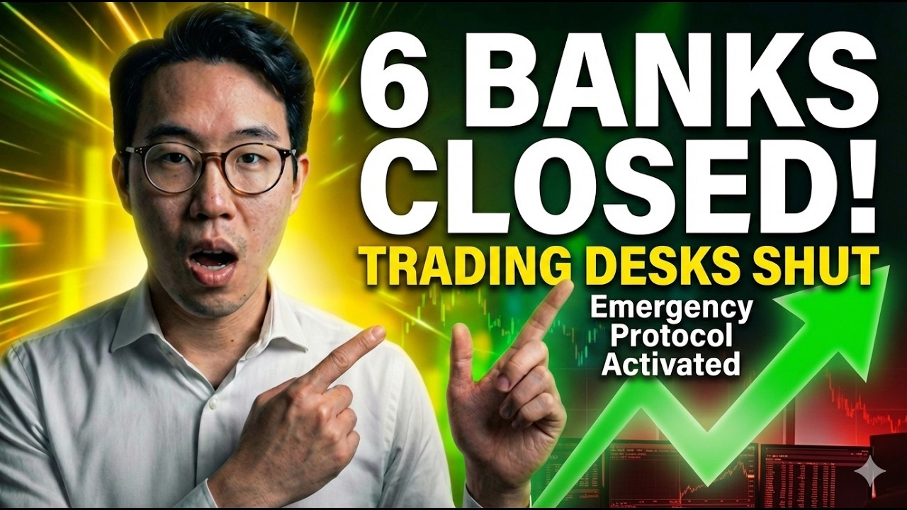 WHY 6 BANKS CLOSED Their Trading Desks Last Night (Emergency Protocol Activated)