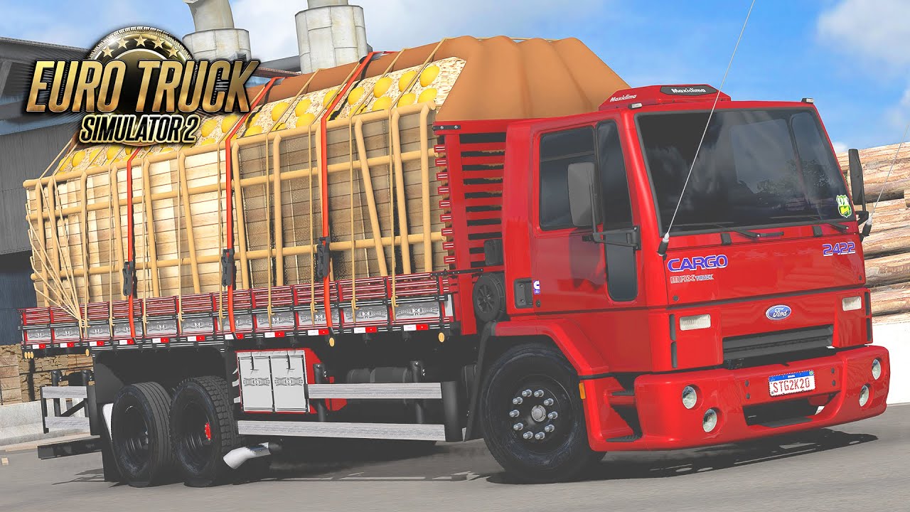 Ford Cargo 2422 Carregado de Melão - Euro Truck 2