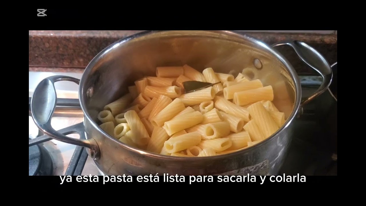 Pasta Napolitana. 