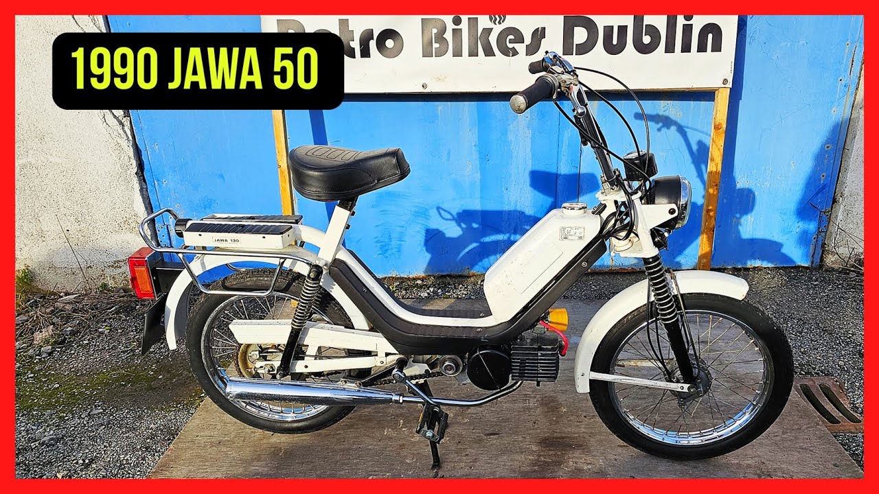Vintage Joy: Exploring the 1990 Jawa 50 - Classic Motorcycle Review & Ride