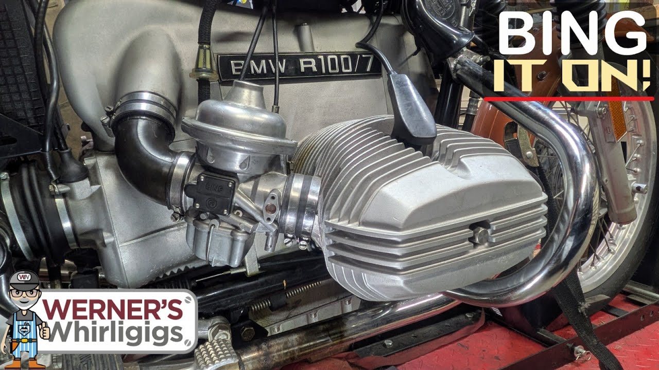BMW Airhead running rough?  Troubleshooting Bing carbs in a BMW R100/7 Motorcycle