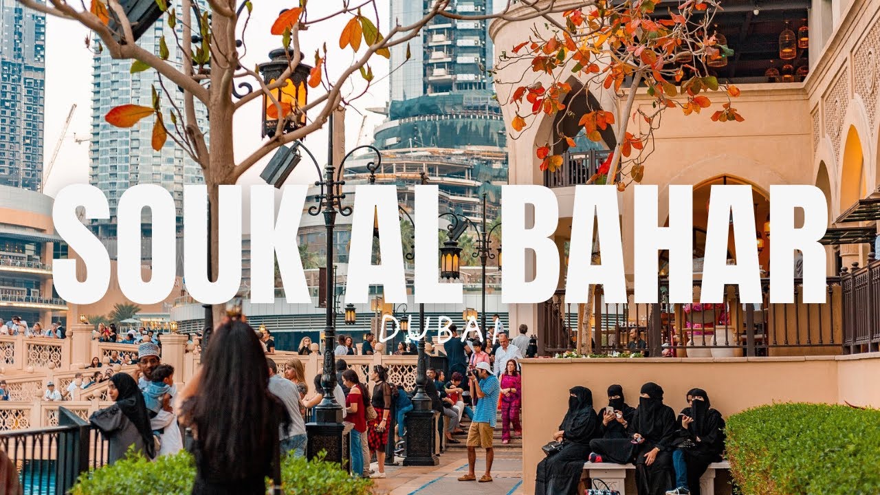Souk Al Bahar, Wings of Mexico & Burj Park Walkthrough | Downtown Dubai 🇦🇪 4K 2025 | Dubai Mall