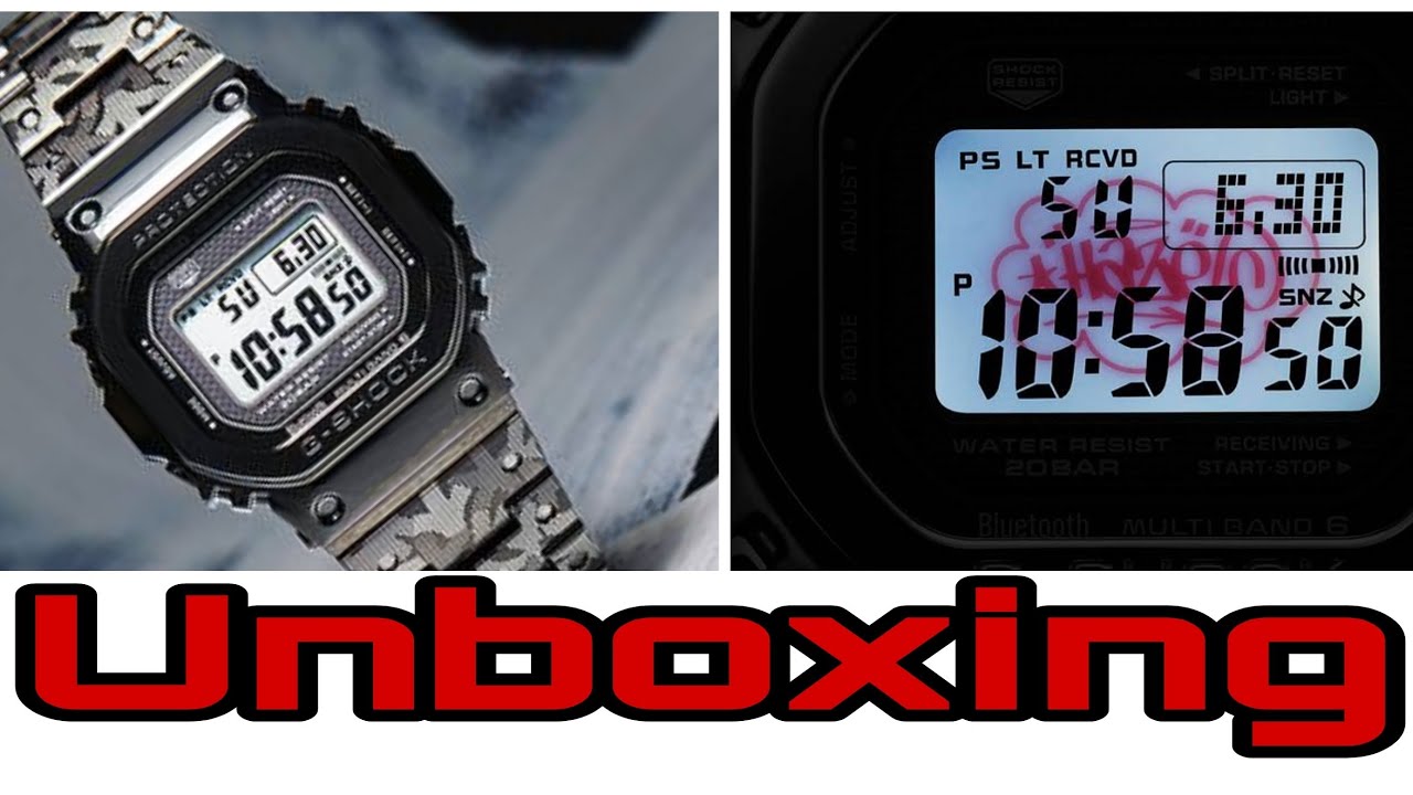 G-Shock GMWB5000EH-1 40-летний юбилей, цельнометаллические часы Eric Haze, ограниченная серия