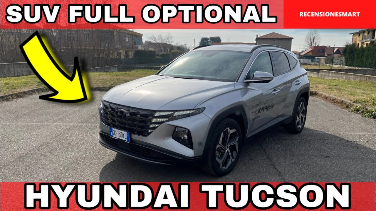 HYUNDAI TUCSON HYBRID (2023) - PROVA DEFINITIVA DEL SUV FULL OPTIONAL - Recensione