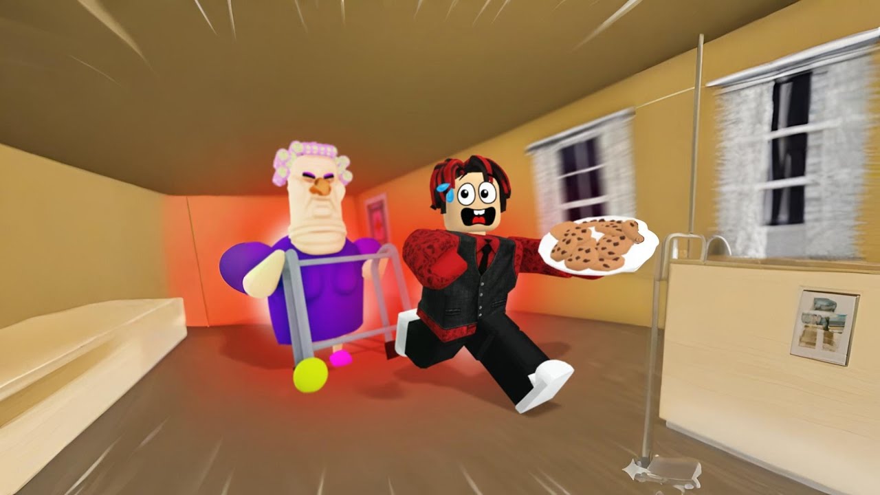 Grumpy Gran easy escape with @ProBloxBD🇧🇩 😂  Askhary Gaming |