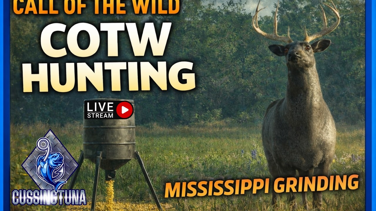 Grinding Whitetail On Mississippi Acres TheHunter: Call Of The Wild!!!