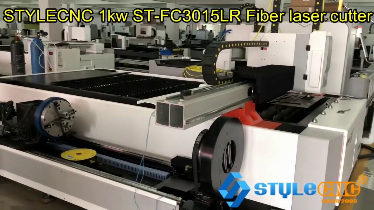 STYLECNC 2020 High speed and high precision 1KW fiber laser cutting machine