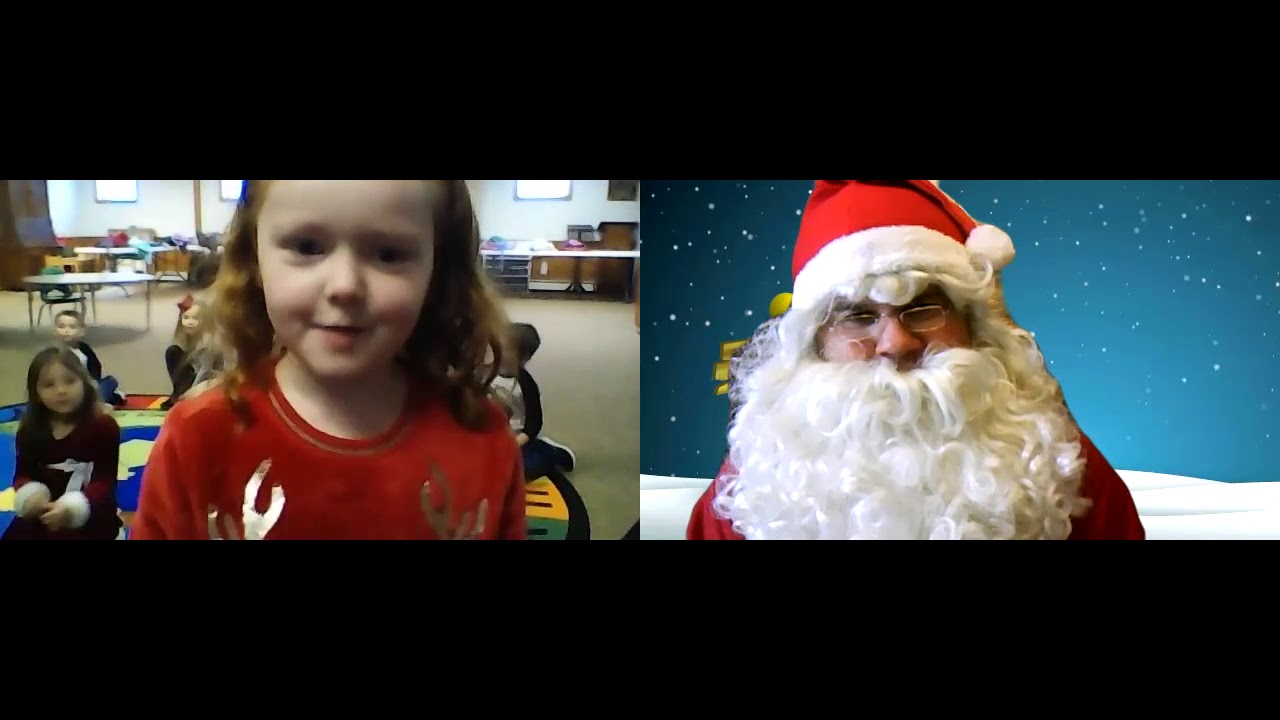 Zoom Meeting with Santa- 4/5 Classes