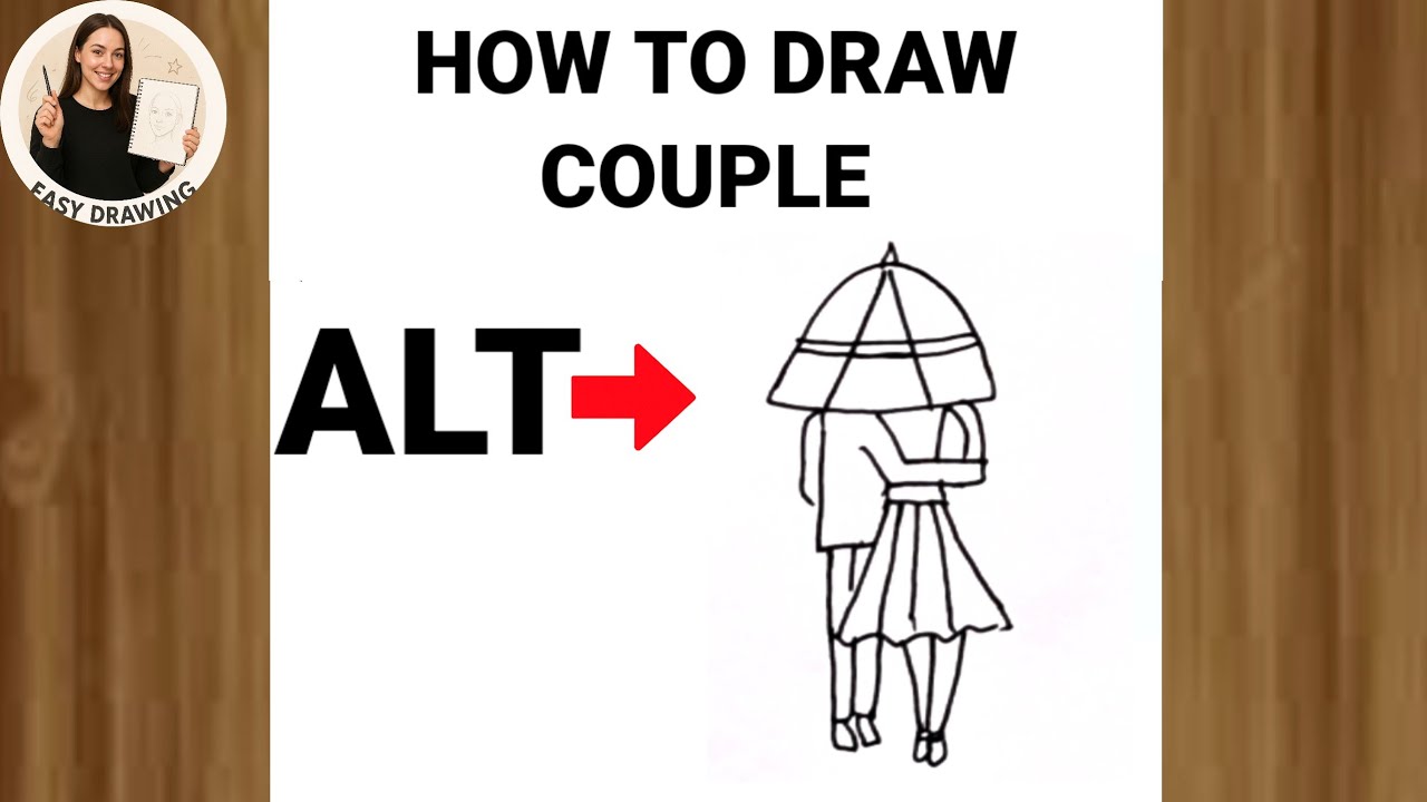 How to draw couple with letter/ Easy drawing/ letter drawing #easydrawingswithsimmi #easydrawings