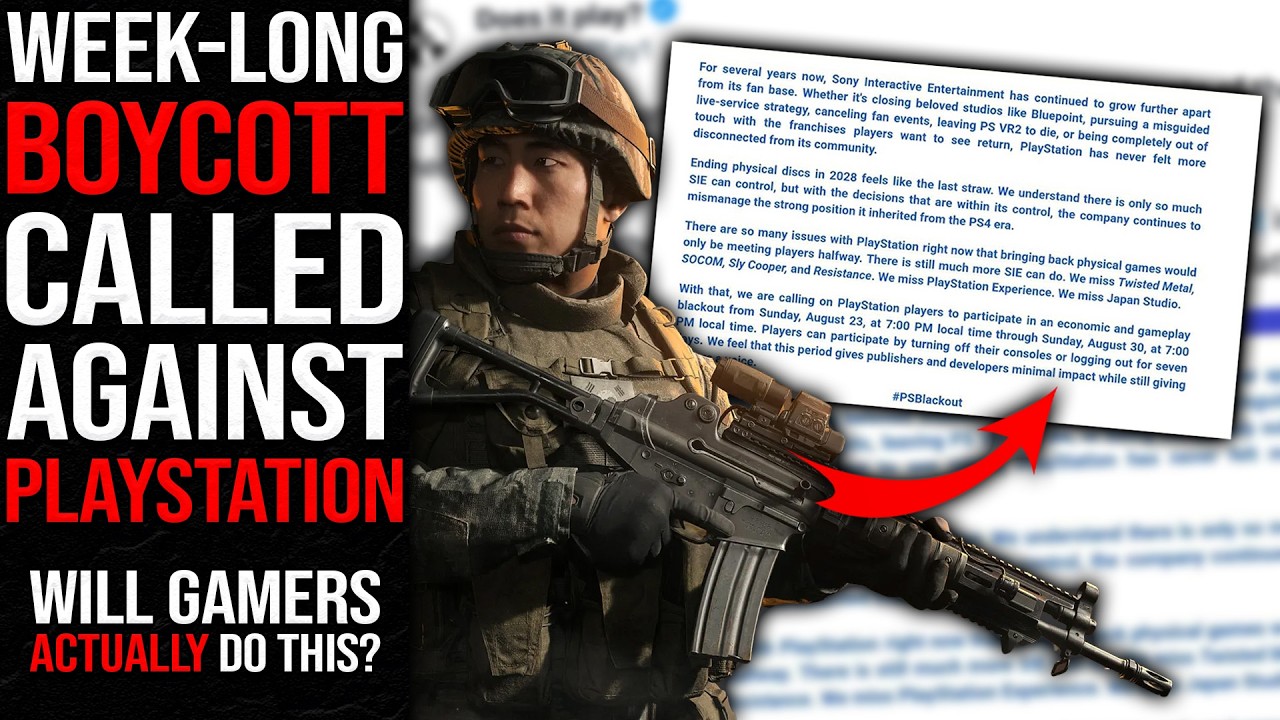 PlayStation Community Stages Boycott - Inside Games Daily