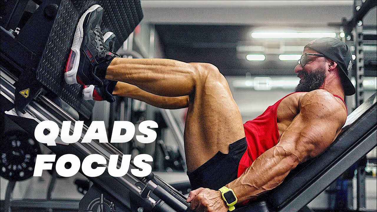 PIERNAS - Rutina ENFOQUE CUADRICEPS (Miercoles) gym topz