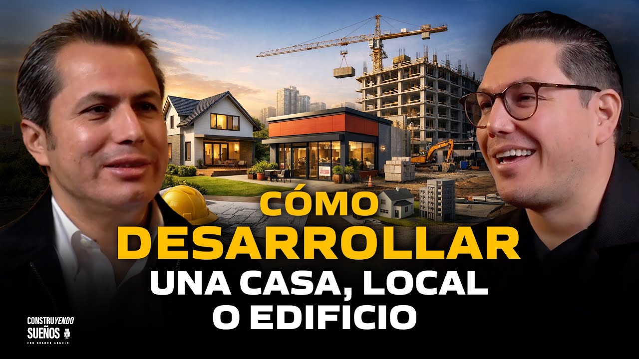 GUÍA DEFINITIVA para desarrollar tu primer PROYECTO INMOBILIARIO este 2026 🏘️🔥| #E128 Daniel Reynoso