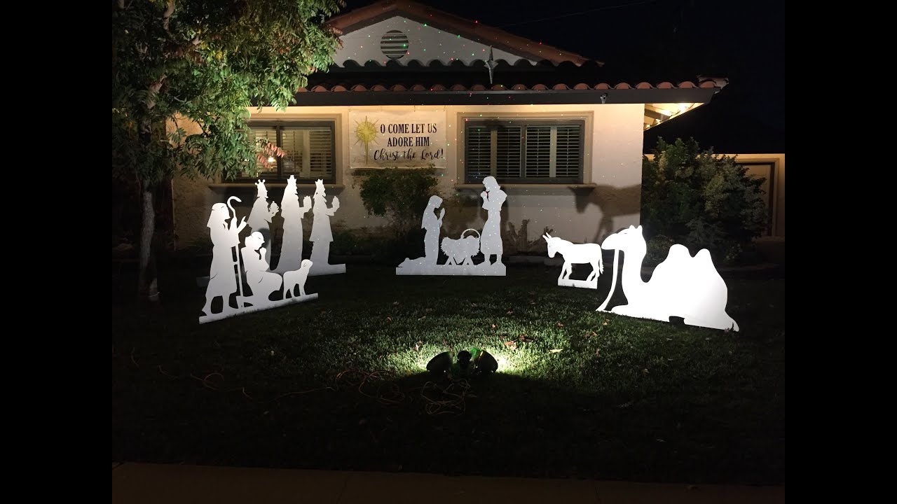 FREE PATTERNS & Instructions for DIY Nativity Scene