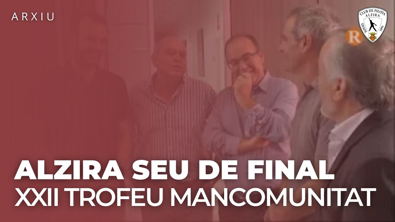 📁 ARXIU — ALZIRA SEU DE LA FINAL XXII TROFEU MANCOMUNITAT RIBERA ALTA — 28/10/2014