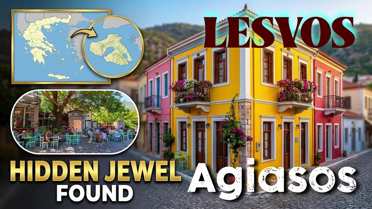 Discover the Hidden Gem of Lesvos: Agiasos, the COLORFUL Mountain Village!