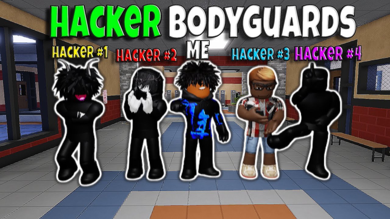 Я нанял хакеров №1 в качестве охранников в Roblox: драка в школе