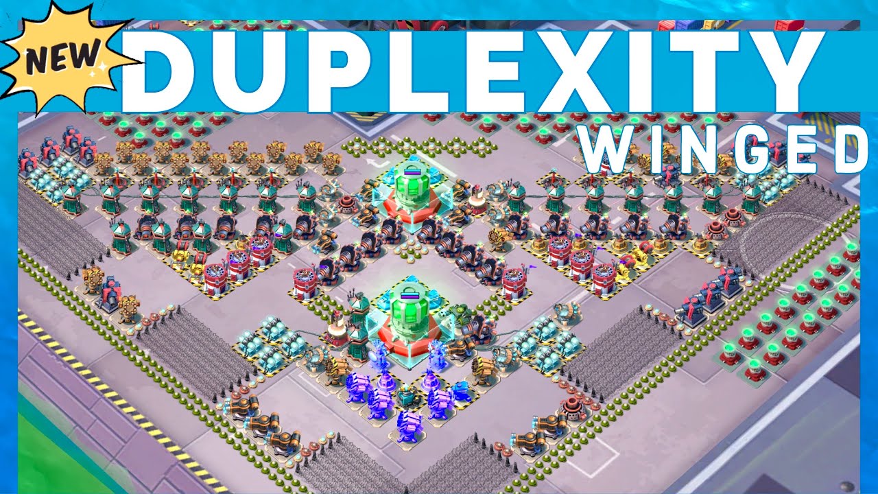WINGED on DUPLEXITY in 5 attacks 😎 great TEAMWORK // BOOM BEACH operation gameplay/strategy