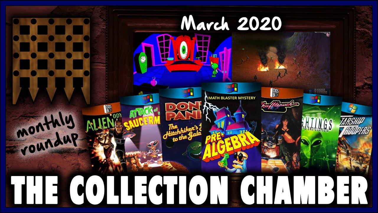 This Month on the Collection Chamber - Retro PC Game March 2020 Rundown