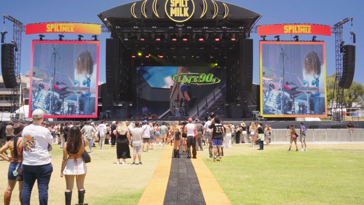 Opening for Kendrick Lamar at Spilt Milk Perth