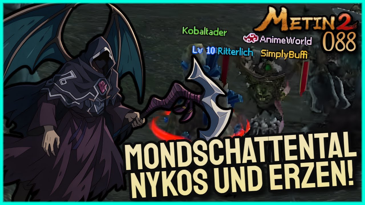 Metin2 DE 🦁 Tigerghost [ #088 ] 🦁 Erste mal Mondschattental, Nykos und Erzen!