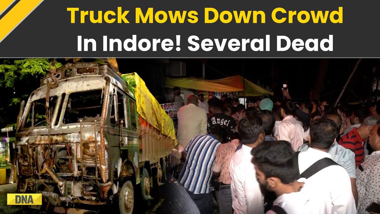 Indore News: Truck Rams Into Crowd In Indore, At Least 2 Dead, Several Injured | Madhya Pradesh News