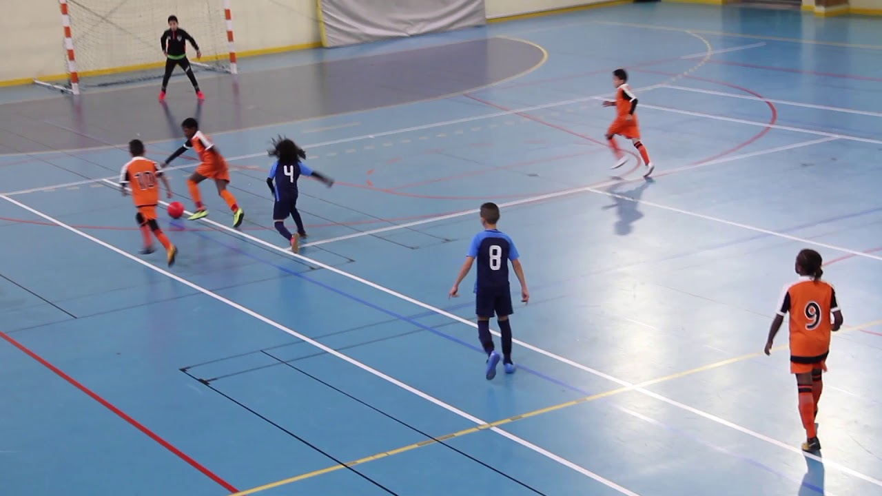 U10A - Champigny Fc Vs Solitaire - Final Tournoi Futsal Chelles (04 Fev 2018)