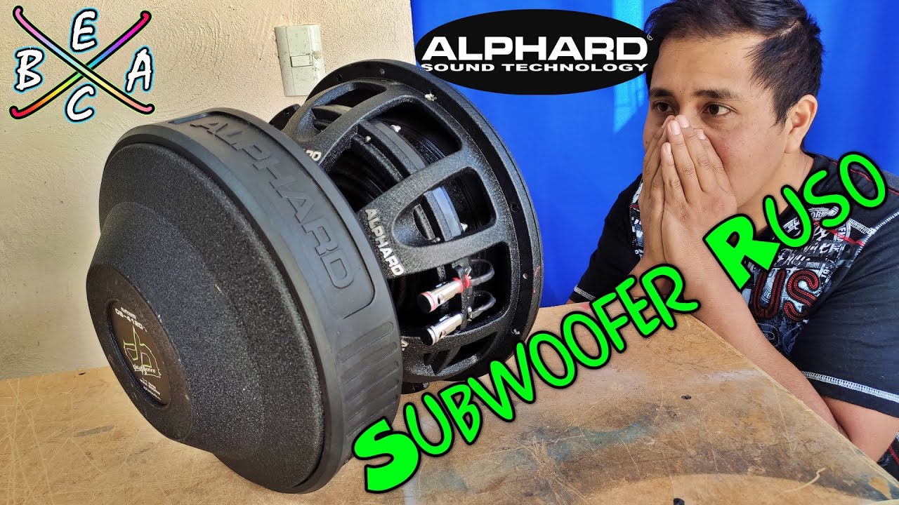 Enorme Subwoofer Ruso Deaf Bonce DB-412D1 | EBAC