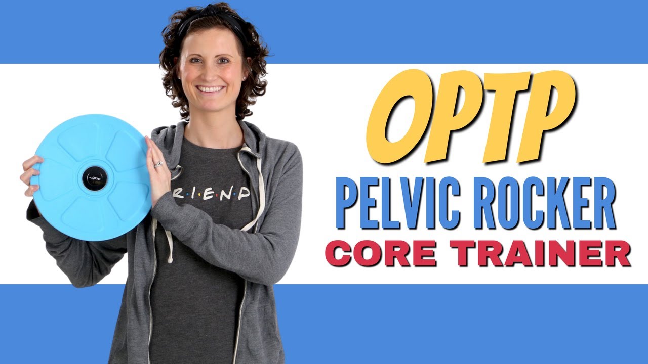 OPTP Pelvic Rocker Core Trainer – A Balance Tool for The Pelvic Floor, Core Strength and Stability