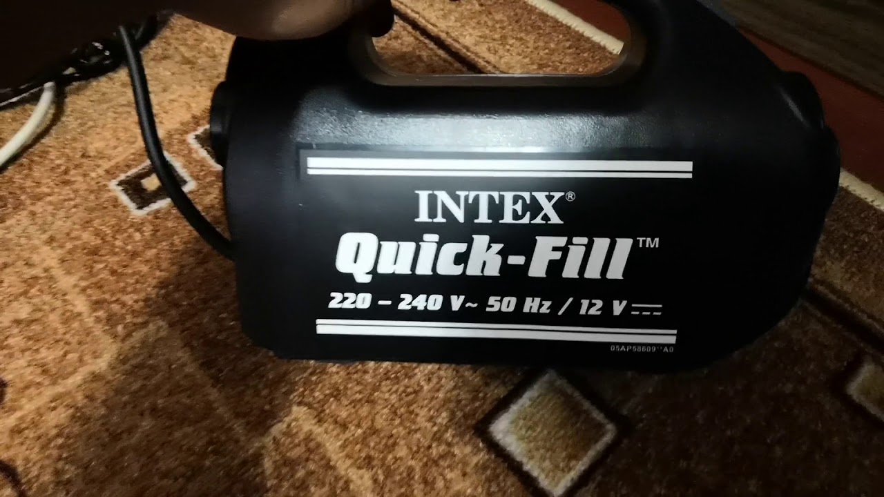 Intex 68609 покупка(насос для лодки)